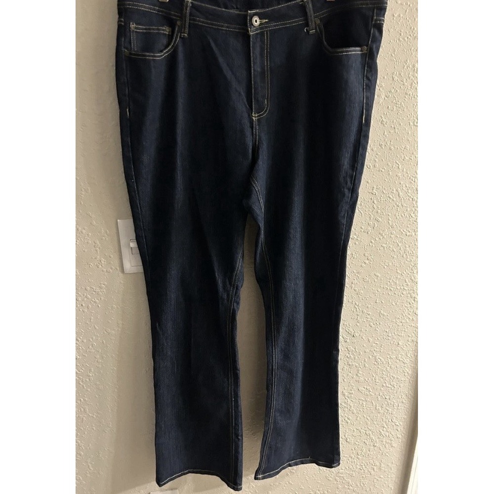 Size 18 Ashley Stewart, Dark Denim Flare Jeans (worn Once!) #1178*1.8